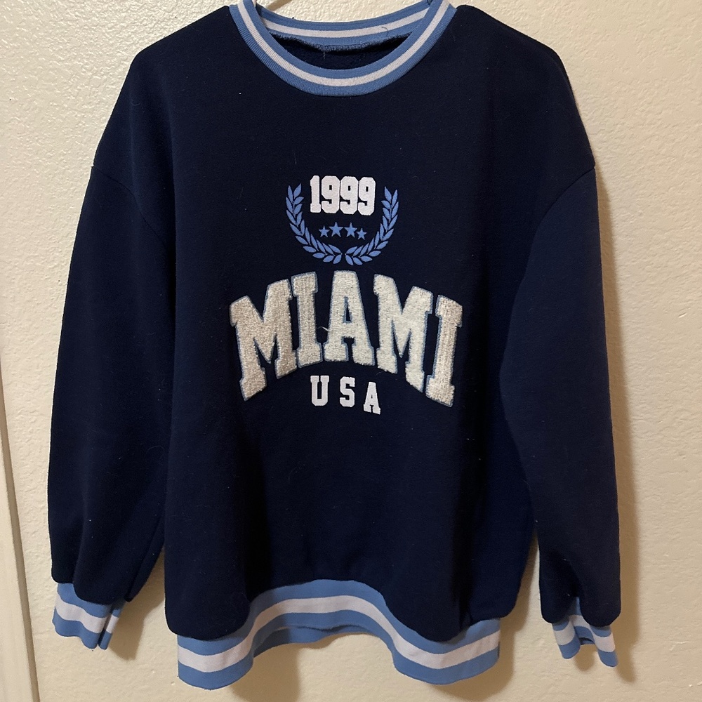 Navy Blue Miami Sweater